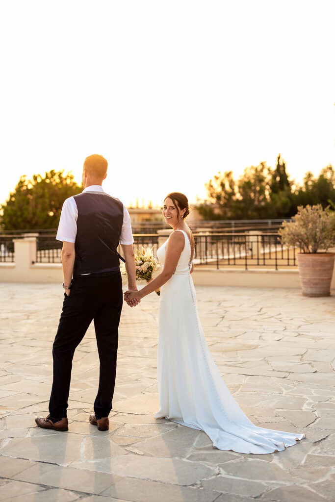 Paphos Wedding Bride and Groom Lee Squirrell Photography